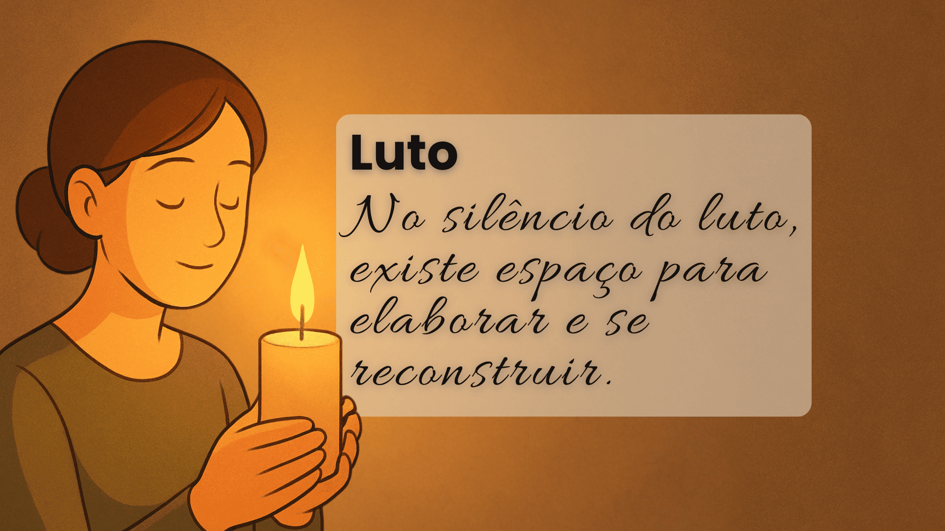 luto, cuidar dessa dor