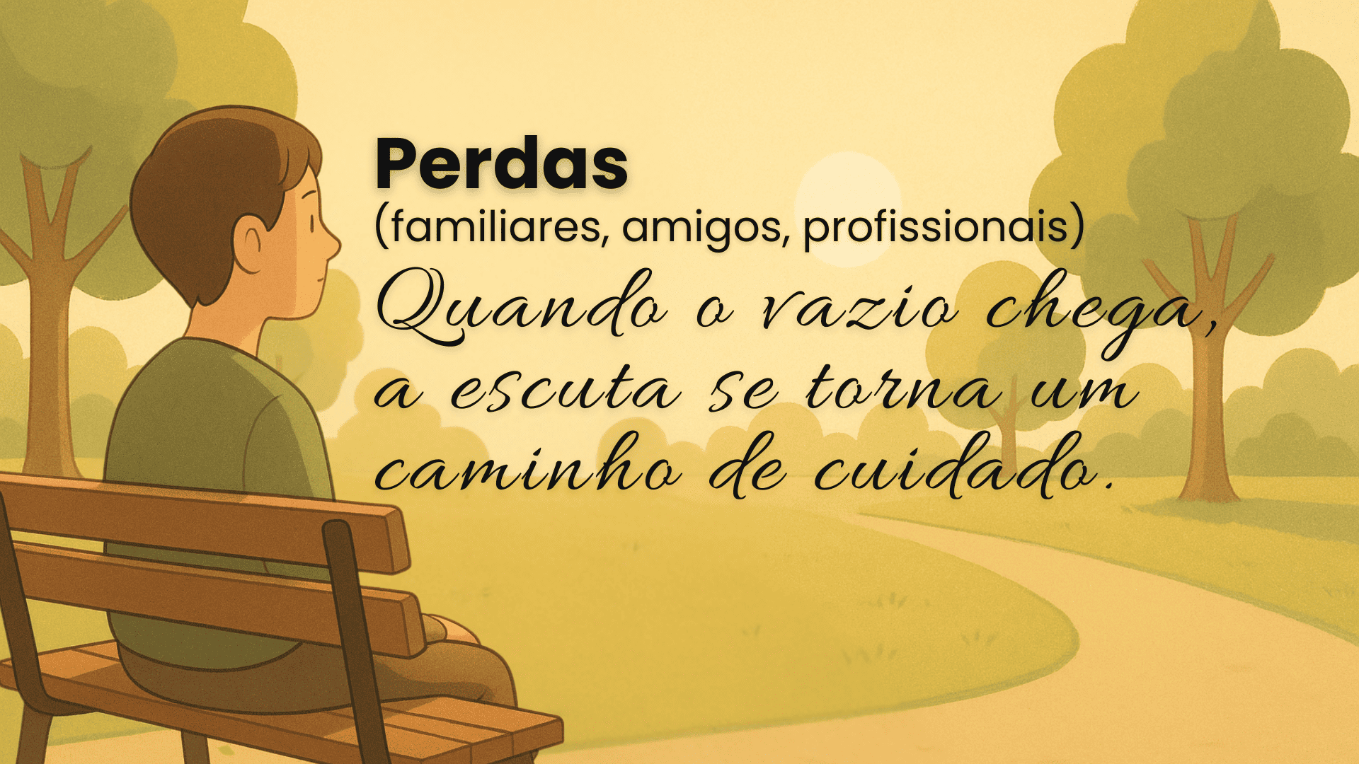 perdas de amigos, familiares e profissionalismo